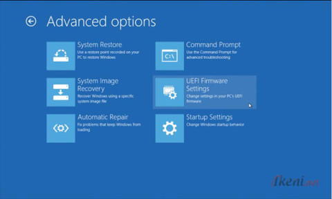 Windows 8 Advanced options