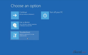 Windows 8 Choose an option
