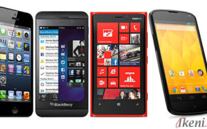 OS versus IOS 7, Blackberry 10, WP8, Android 4.2