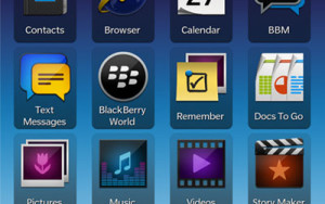 Blackberry Q5 Display