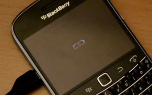Baterai BlackBerry Error Tanda Silang Merah
