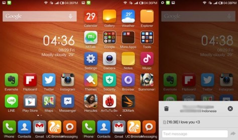 Android MIUI Xiaomi Redmi 1S