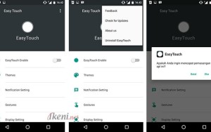 Cara Uninstall EasyTouch di Android