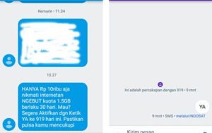 Paket Interent Ngebut Indosat 1.5GB Harga 10.000