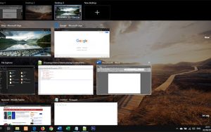 Task View Virtual Desktop Windows 10